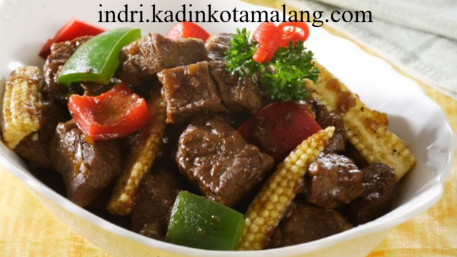Resep Daging Sapi Tumis Paprika Masakan Cepat dan Praktis
